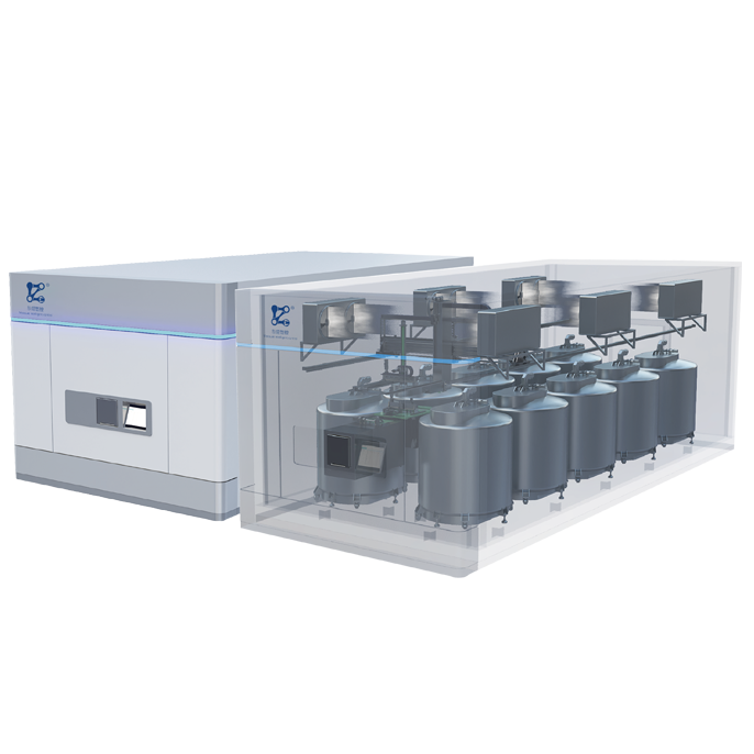 桁機液氮罐群生物樣本大庫